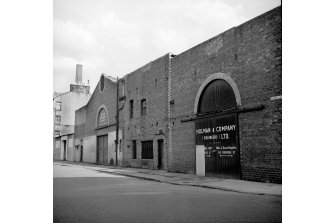 Glasgow, Avenue Street, Bon Accord Engine Works
View from W showing NW front (Avenue Street front)