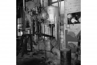 Perth, 1 Mill Street, Pullar's Dyeworks, Interior
View showing large weir feed-pump