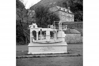 Dumbarton, High Street, College Way, Robert Napier's Engine
View of engine in former position in grounds of Dumbarton Castle