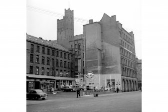 Glasgow, 240 North Woodside Street, Glasgow Sausage Factory
View of Napiershall Street frontage, from N