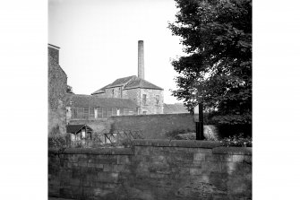 St Andrews, Argyle Street, Argyle Brewery
View from WNW showing chimney and WSW front of NW block