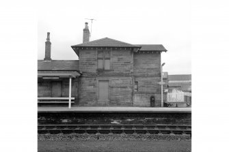 Cupar, Station Road, Station and Associated Buildings
View from SE showing SE front of N end pavilion of main station building