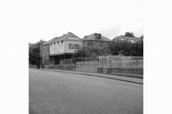 Cupar, East Burnside, Printing Works
View from E showing SSE front and part of E front of E blocks