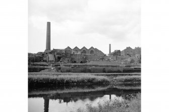 Glasgow, Glasgow Road, Shawfield Chemical Works
General view from NE showing SE side of works