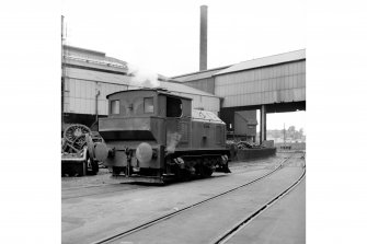 Coatbridge, Whifflet Foundry
View showing Sentinel locomotive
