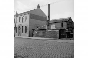 Glasgow, 126-140 Cornwall Street, Vulcan Tube Works
View from NE showing office and warehouse block