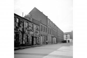 Glasgow, 49 Holywell Street, Parkhead Factory
View of factory and worker's housing, from NW
