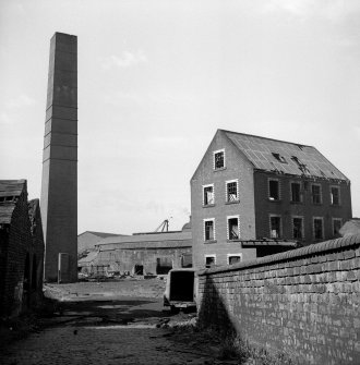 Glasgow, 100 Camlachie Street, Pyroligneous Acid Works
View of chimney and blacking mill