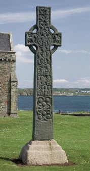Iona, St Martin's Cross.
General view from West.