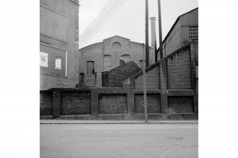 Glasgow, Duke Street, Parkhead Forge
View of East Wellington Street frontage