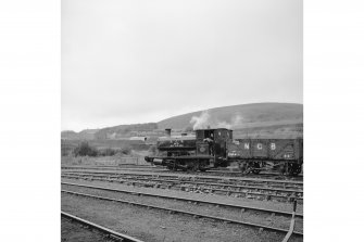 Waterside Colliery, Coal Washery
View from SSE showing train and wagon