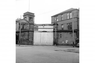 Glasgow, 1048 Govan Road, Fairfield Shipbuilding Yard and Engine Works
View from SE showing entrance on SE front with buildings in background