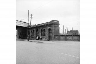 Glasgow, Dalmarnock Station
View of frontage