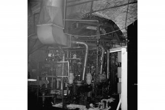 Alloa, Glasshouse Loan, Alloa Glass Works, Glass Cone
View of extractor system in south cone