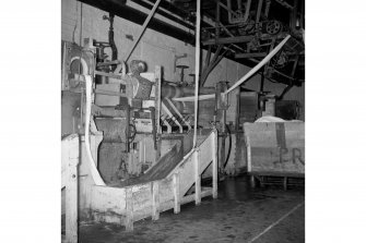 Netherplace Bleachworks, Electricity Generating Station; Interior
View of continous bleaching machine