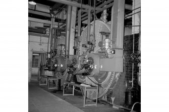 Netherplace Bleachworks, Electricity Generating Station; Interior
View of boilers