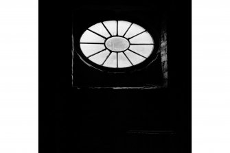 New Lanark, Mill No.3; Interior
Detail of oval window in pediment