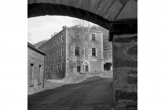 New Lanark, The School
View from S from engineer's shop