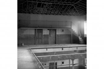 New Lanark, The School; Interior
General view showing musician's gallery