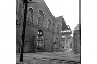 Glasgow, Carlisle Street, Cowlairs Works; Interior
General view, inspection pit in foreground