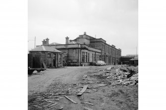 Glasgow, Carlisle Street, Cowlairs Works
View from NE showing N front of stores department