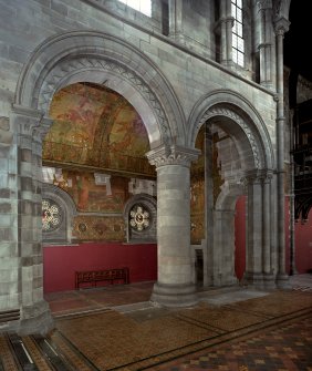 View of south chapel from north east