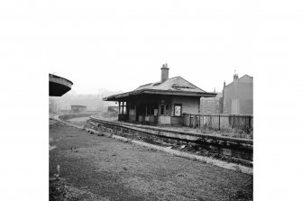 Glasgow, Partick West Station
View from SSE showing SW and SE fronts of N platform building