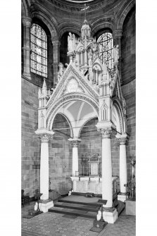 Catholic Apostolic Church, interior
Detail of Baldacchino and altar