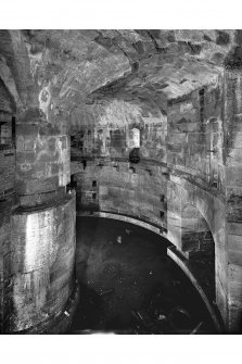 Martello Tower, interior.
View of vaults.