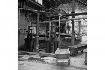 Perth, 1 Mill Street, Pullar's Dyeworks; Interior
View of dyeing machines