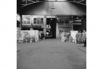 Glasgow, 60-106 Candleriggs, City Hall and Bazaar, Interior
View showing new part