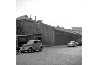 Glasgow, 66 Renton Street, Port Dundas Pottery
View of Renton Street frontage, from NW