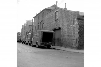 Glasgow, 66 Renton Street, Port Dundas Pottery
View from W of Tyndrum Street frontage