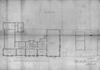 Edinburgh, Constitution Street, Leith Exchange Buildings.
Photographic copy of plan of Second Floor.
Insc: "Plan of the Second Floor"
