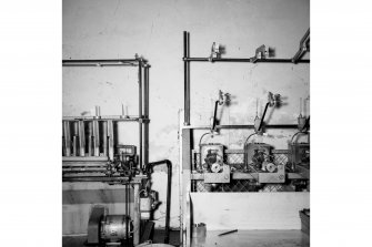 Galashiels, Hudderfield Street, Bridge Mill, Interior
View showing winder