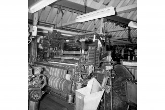 Galashiels, Hudderfield Street, Bridge Mill, Interior
View showing Hattersley power loom