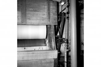 Galashiels, Hudderfield Street, Bridge Mill, Interior
View showing piece washing machine