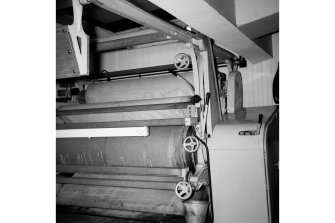 Galashiels, Hudderfield Street, Bridge Mill (possible), Interior
View showing carding machine