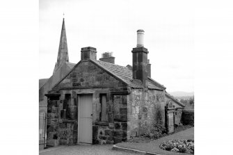 Kirkliston Parish Church
View from NW showing NNW and WSW fronts of building by entrance