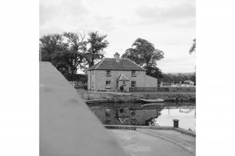 Inverness, Tomnahurich Swing Bridge, Bridgekeeper's Cottage
View across canal, from W