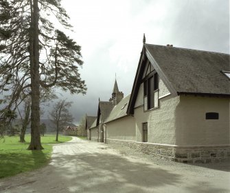 Mar Lodge, stables: D12192/CN