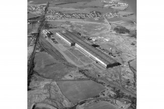 Glasgow, Gartcosh, Cold Rolled Steel Mill.
Oblique aerial view.