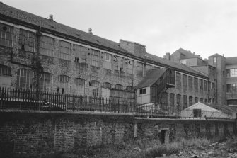 Glasgow, 49 Solway Street, Barrowfield Works
View from E showing part of NE front