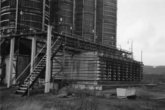 Glasgow, 229-231 Castle Street, St Rollox Chemical Works
View from SSE showing S and E fronts of acid coolers