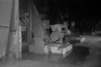 Glasgow, 229-231 Castle Street, St Rollox Chemical Works, Interior
View showing machine