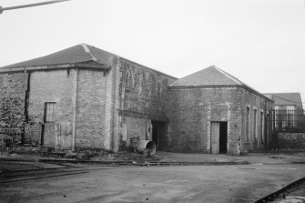 Glasgow, 229-231 Castle Street, St Rollox Chemical Works
View from SSE showing S and E fronts of central block