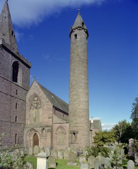 View of round tower from South West.