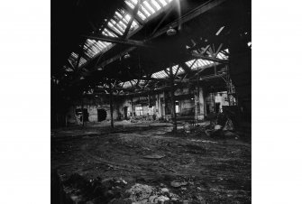 View showing the interior of the High Foundry, one of the oldest surviving parts