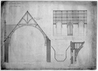Sections and details of chapel.
Scanned image of D 39798.