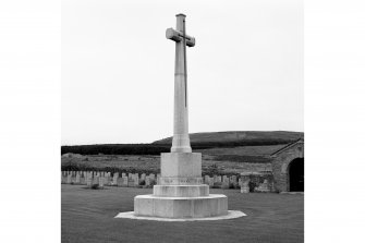 Cross of Sacrifice.  View from East